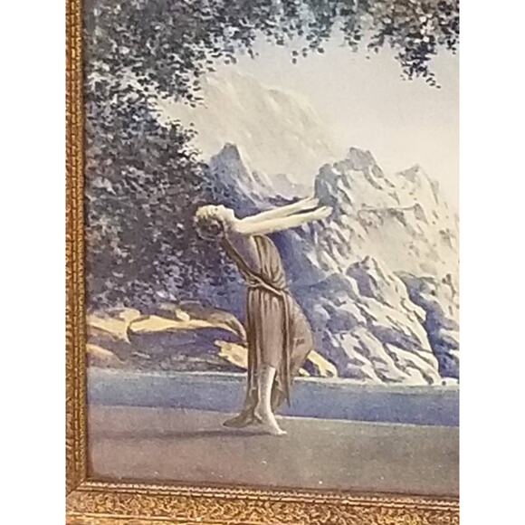 Vintage Dawn, Robert Woods Lithograph, Framed Art Print - Picture 3 of 6